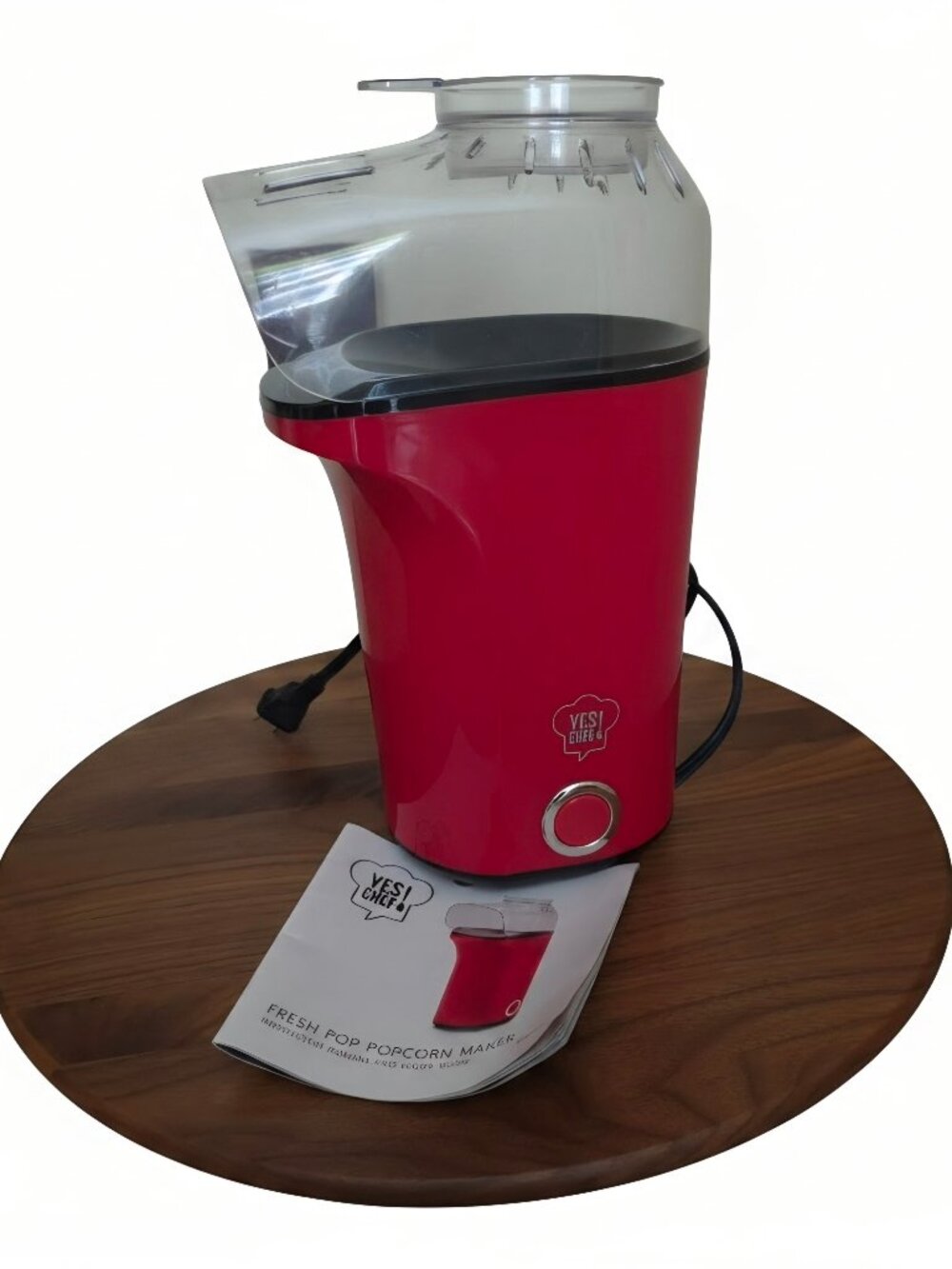 Fresh Pop Popcorn Maker / Machine with Instruction Manual & Recipe Guide